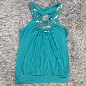 Teal top